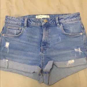 Zara High-Waisted Shorts